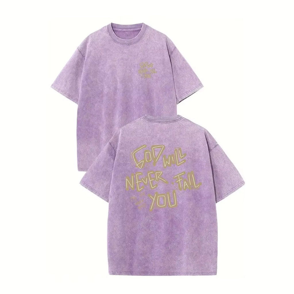 320G Heavy Men'S Washed Vintage Oversized T-Shirts Street Hip Hop Punk T Shirt Women Harajuku Casual Cotton Short Sleeve Tee Top